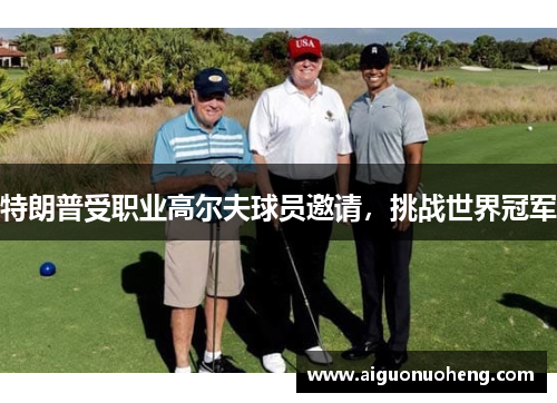 特朗普受职业高尔夫球员邀请，挑战世界冠军